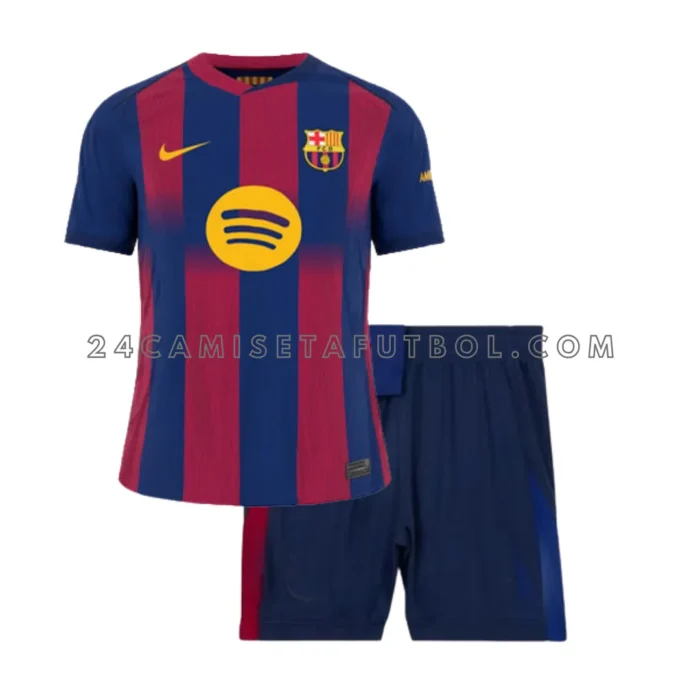 camiseta primera equipación Barcelona niño 2026