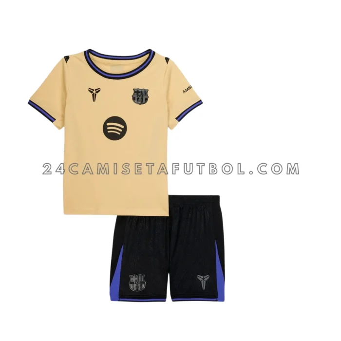 camiseta segunda equipación Barcelona niño 2026
