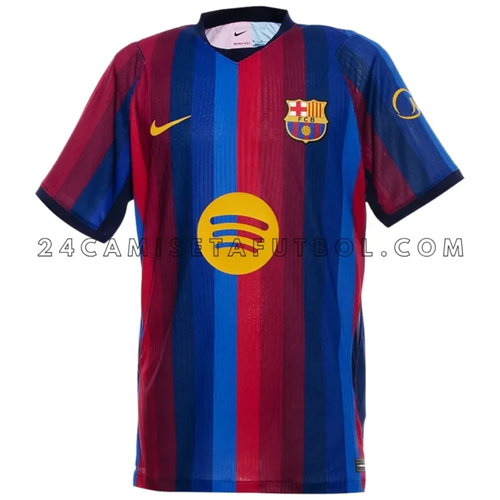 Camiseta FC Barcelona 2026 Primera Hombre Vista Frontal