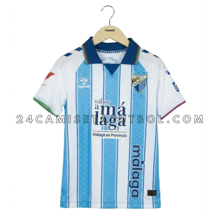 camiseta malaga cf niño primera 2026/27